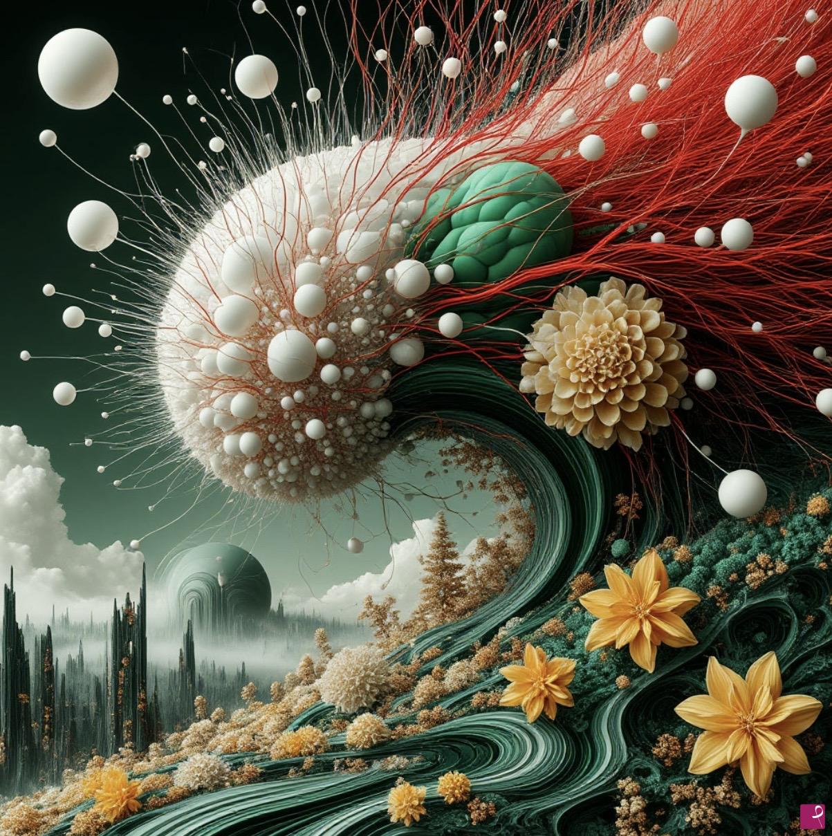 quadri in vendita online - The first creatures on the earth