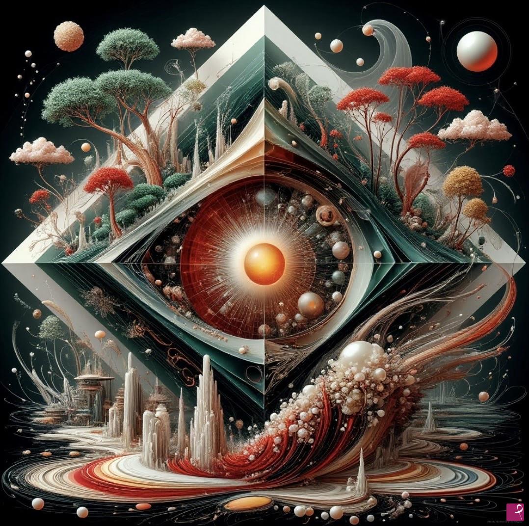 quadri in vendita online - The Geometry of the World