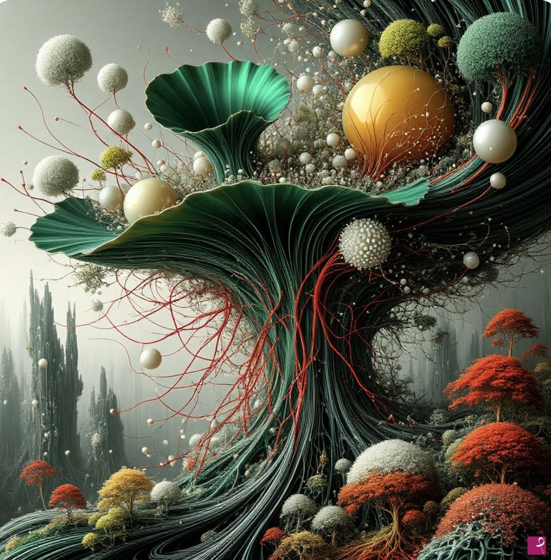 quadri in vendita online - The great tree of life