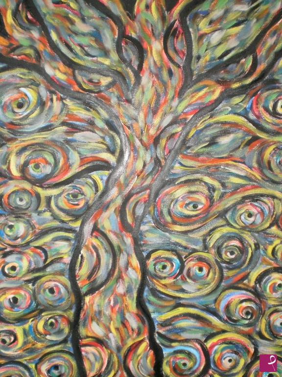 quadri in vendita online - The human tree