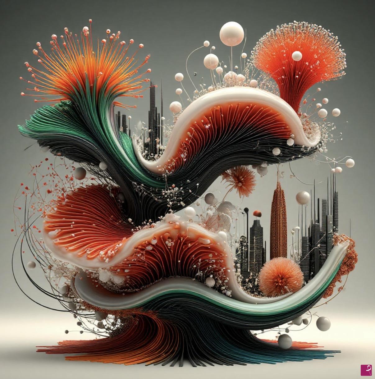 quadri in vendita online - The Image of the Modern City