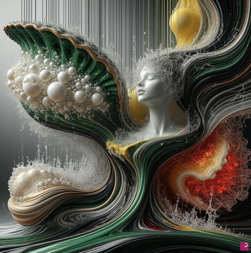 quadri in vendita online - The Keeper of Pearls