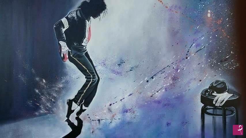 quadri in vendita online - '' The King of Pop ''