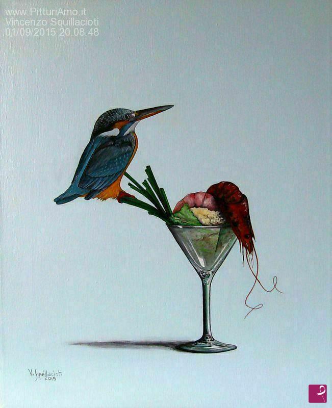 quadri in vendita online - The kingfisher