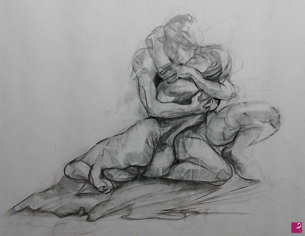 quadri in vendita online - The kiss
