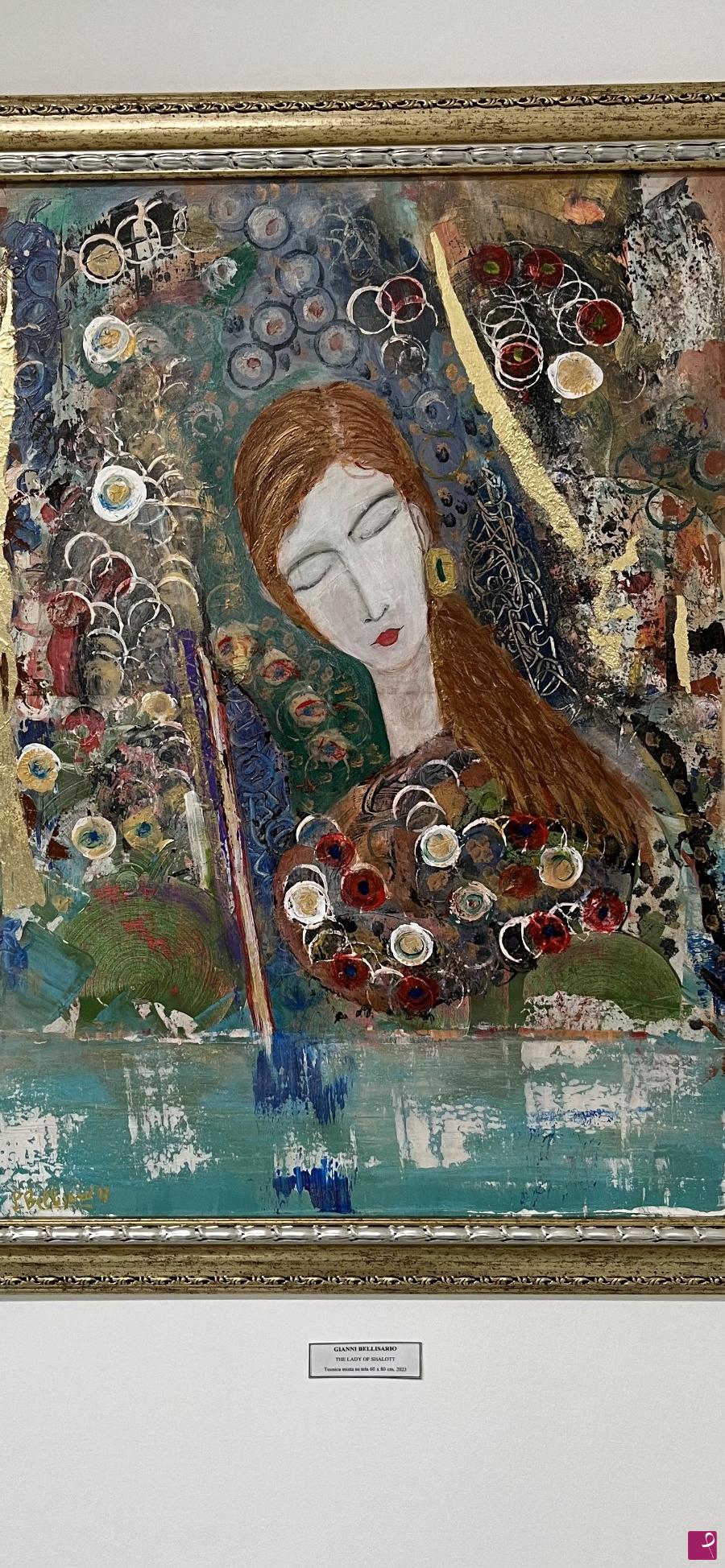quadri in vendita online - THE LADY OF SHALOTT