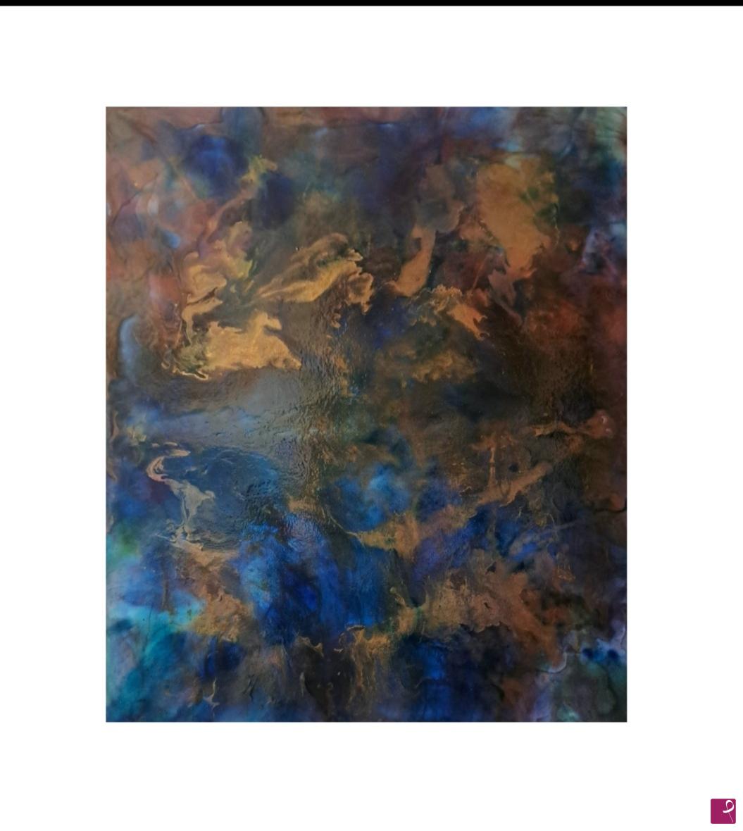 quadri in vendita online - The lake before the sunrise/ Il lago prima dell'alba