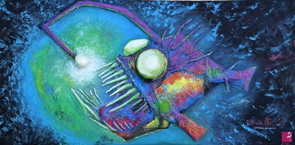 quadri in vendita online - The Lantern fish