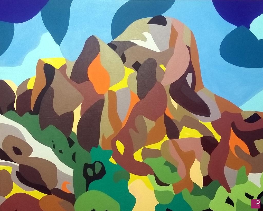 quadri in vendita online - THE LAST MOUNTAIN