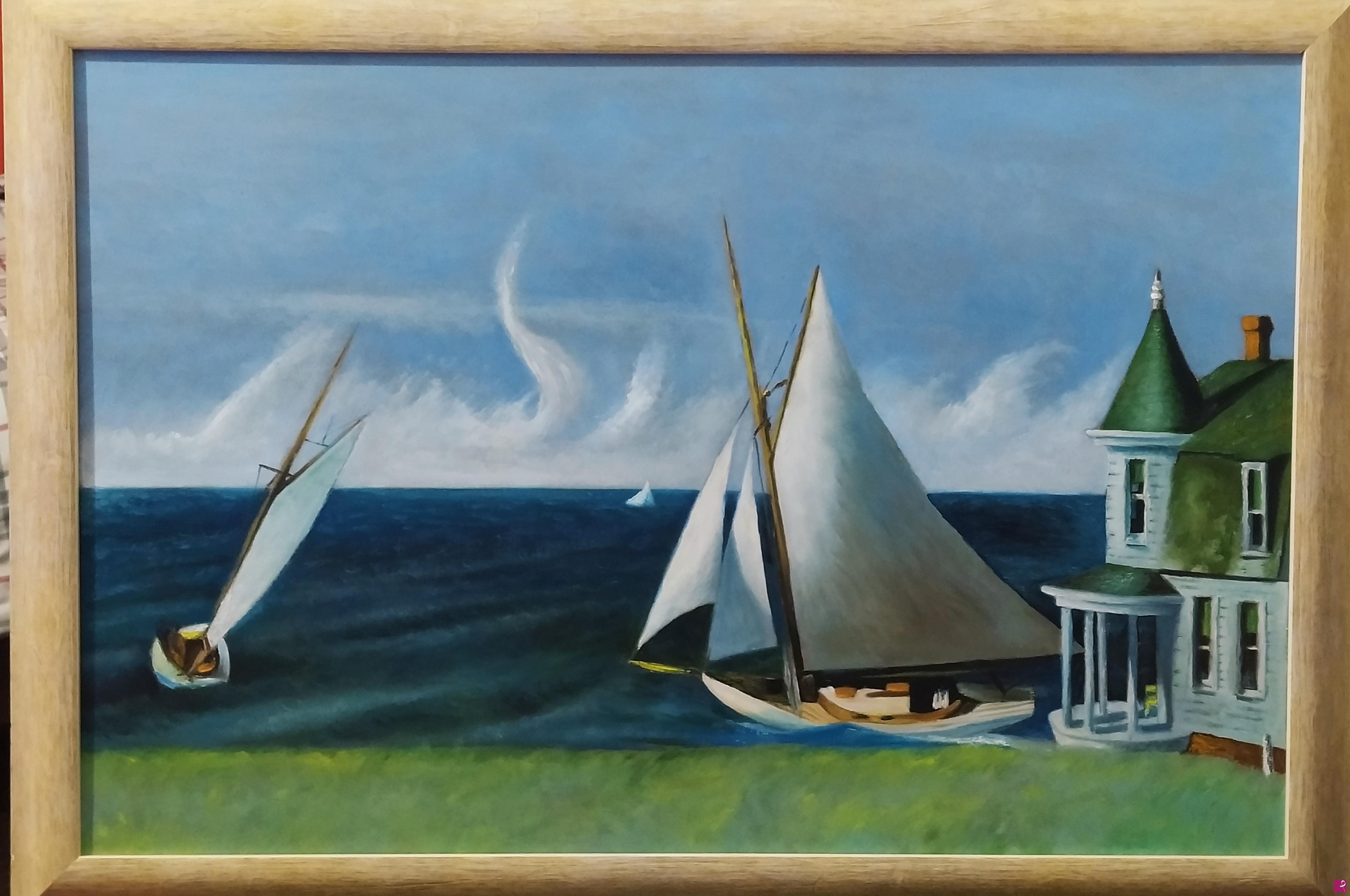 quadri in vendita online - The lee shore hopper