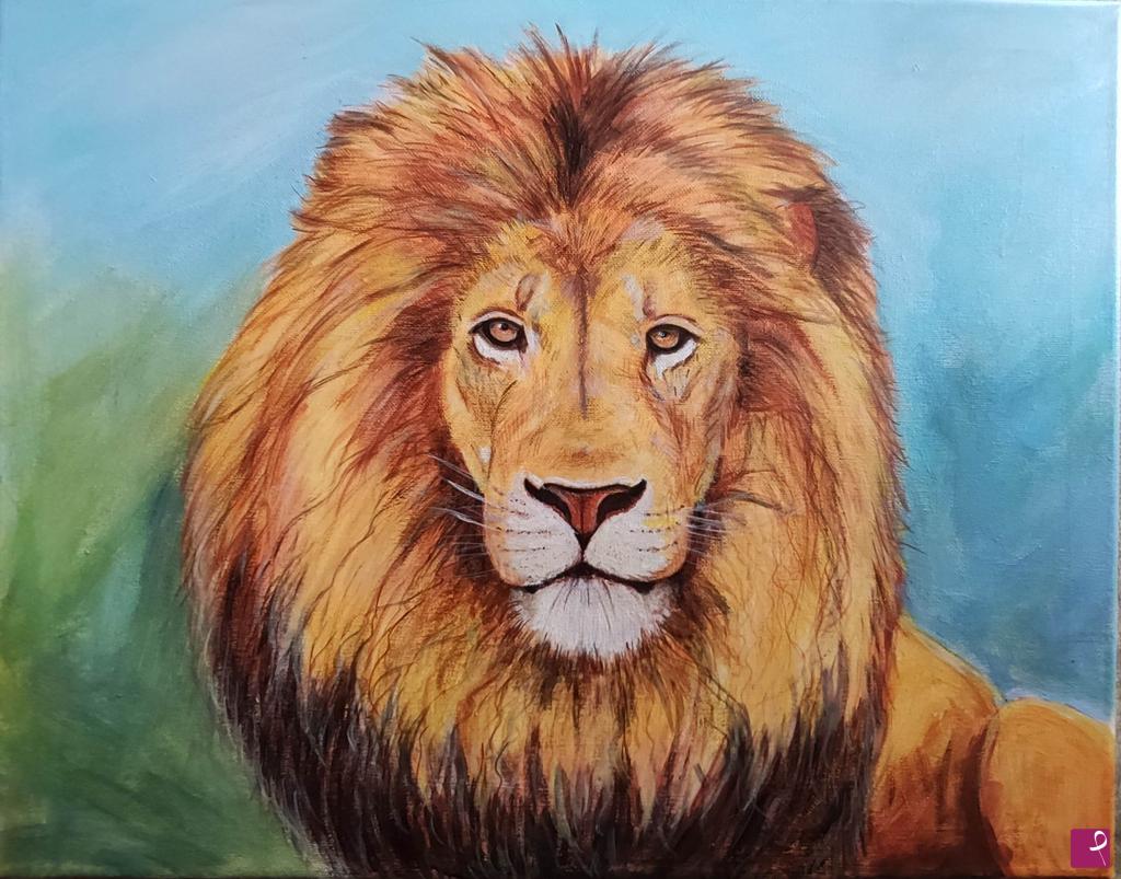 quadri in vendita online - The Lion
