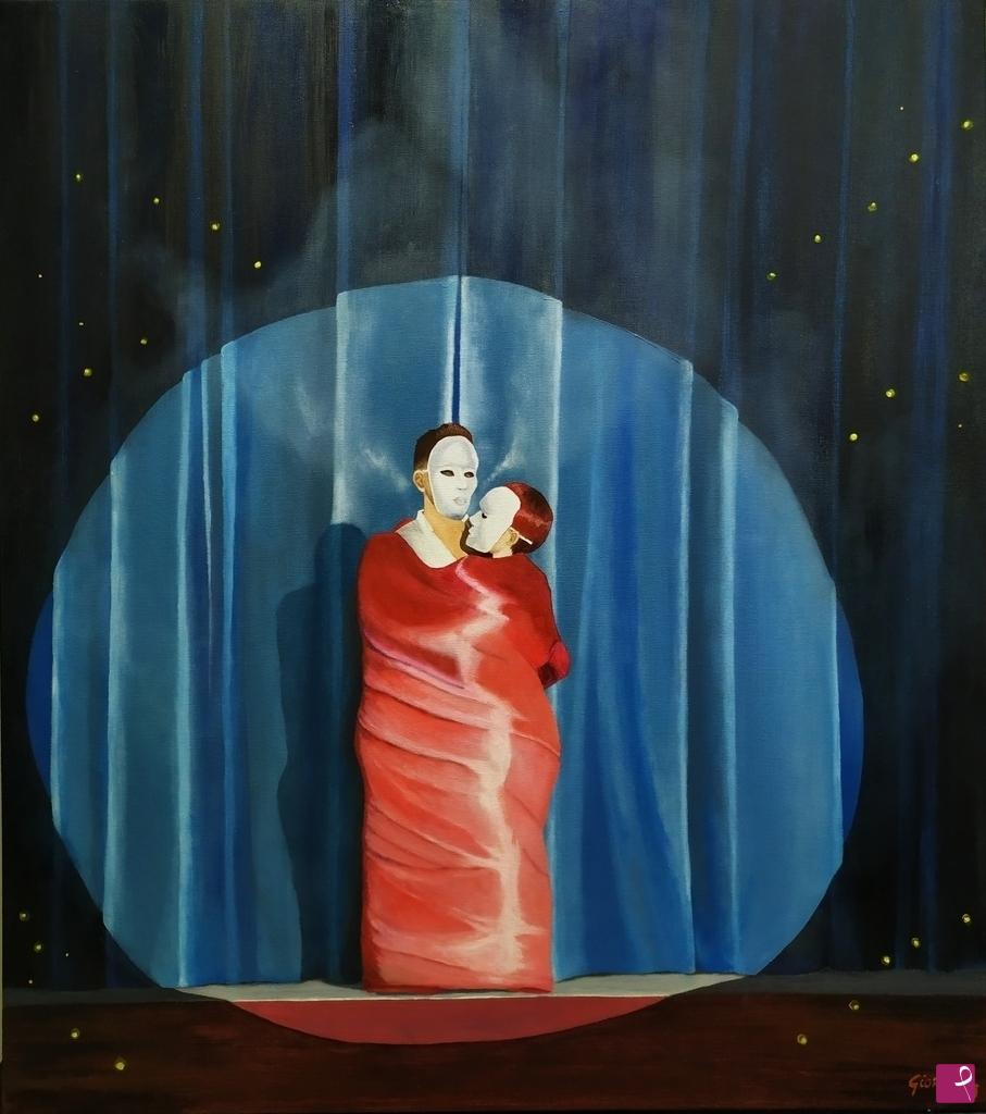 quadri in vendita online - The Lovers