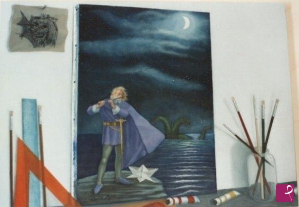 quadri in vendita online - The mad flute