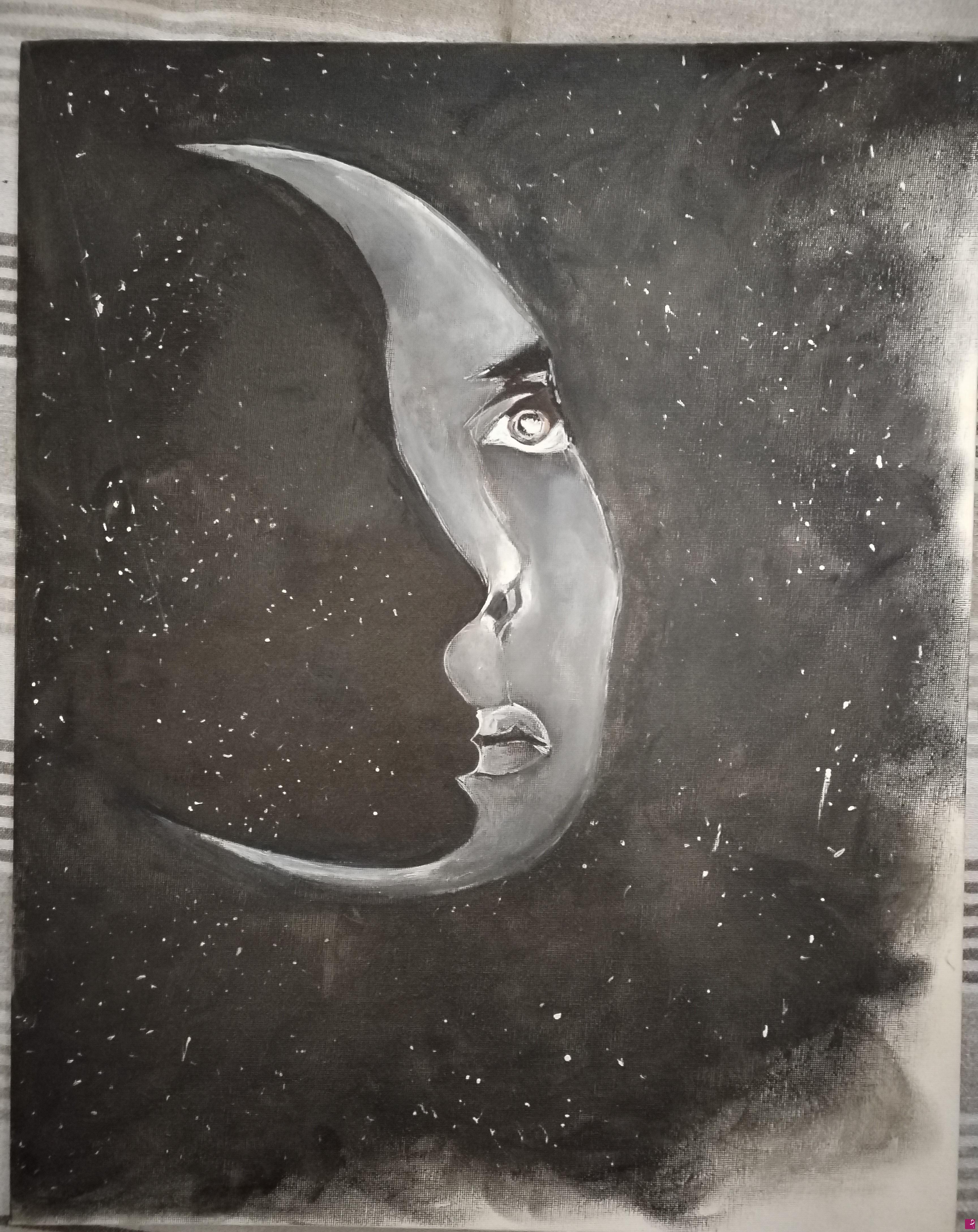 quadri in vendita online - The Moon