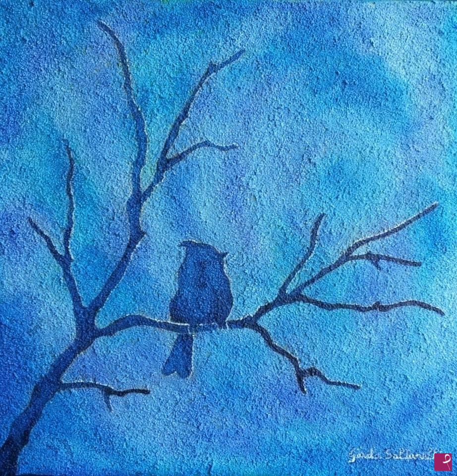 quadri in vendita online - The nightbird