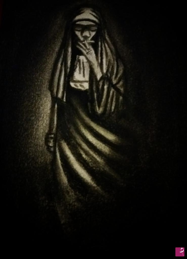 quadri in vendita online - The nun