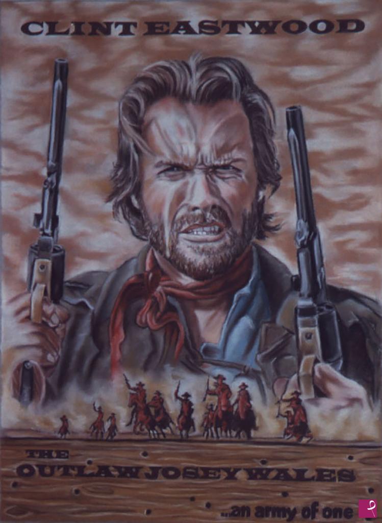 quadri in vendita online - The Outlaw Josey Wales