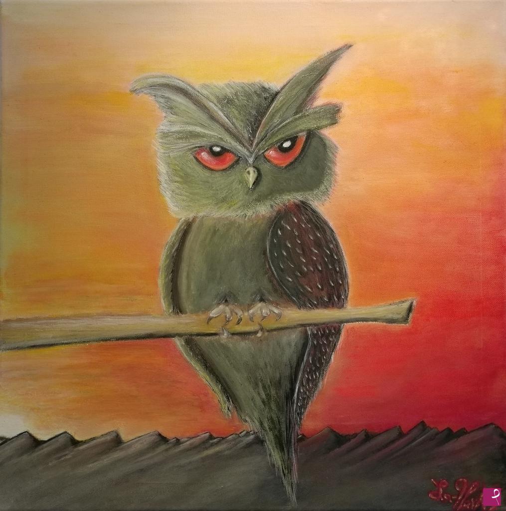 quadri in vendita online - the owl