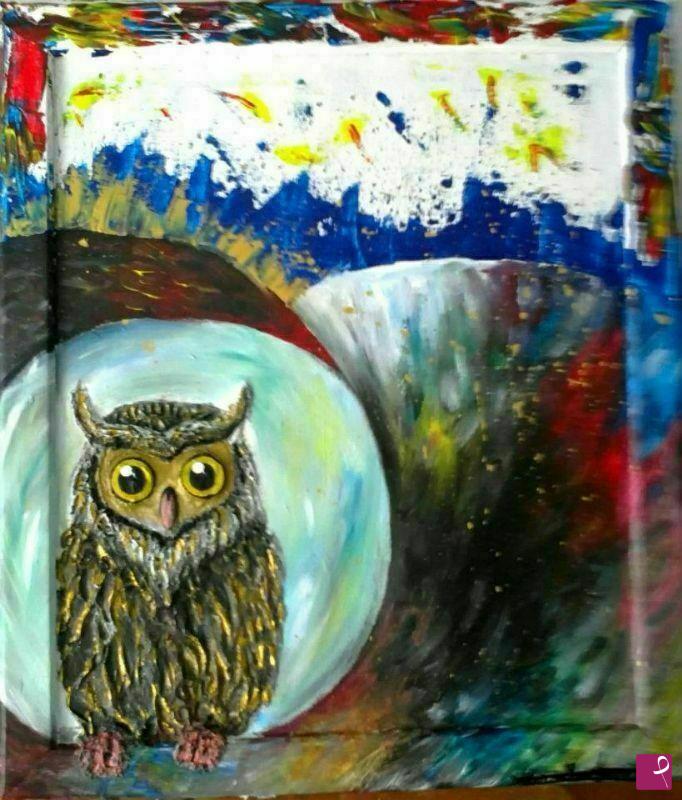 quadri in vendita online - The Owl