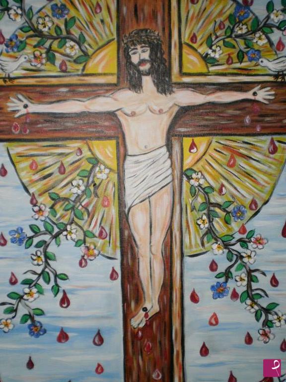 quadri in vendita online - The pain of Jesus