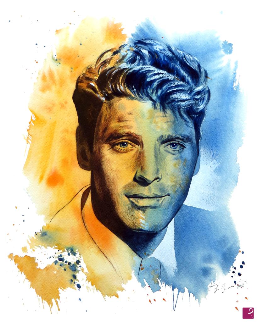 quadri in vendita online - The power of color - Burt Lancaster