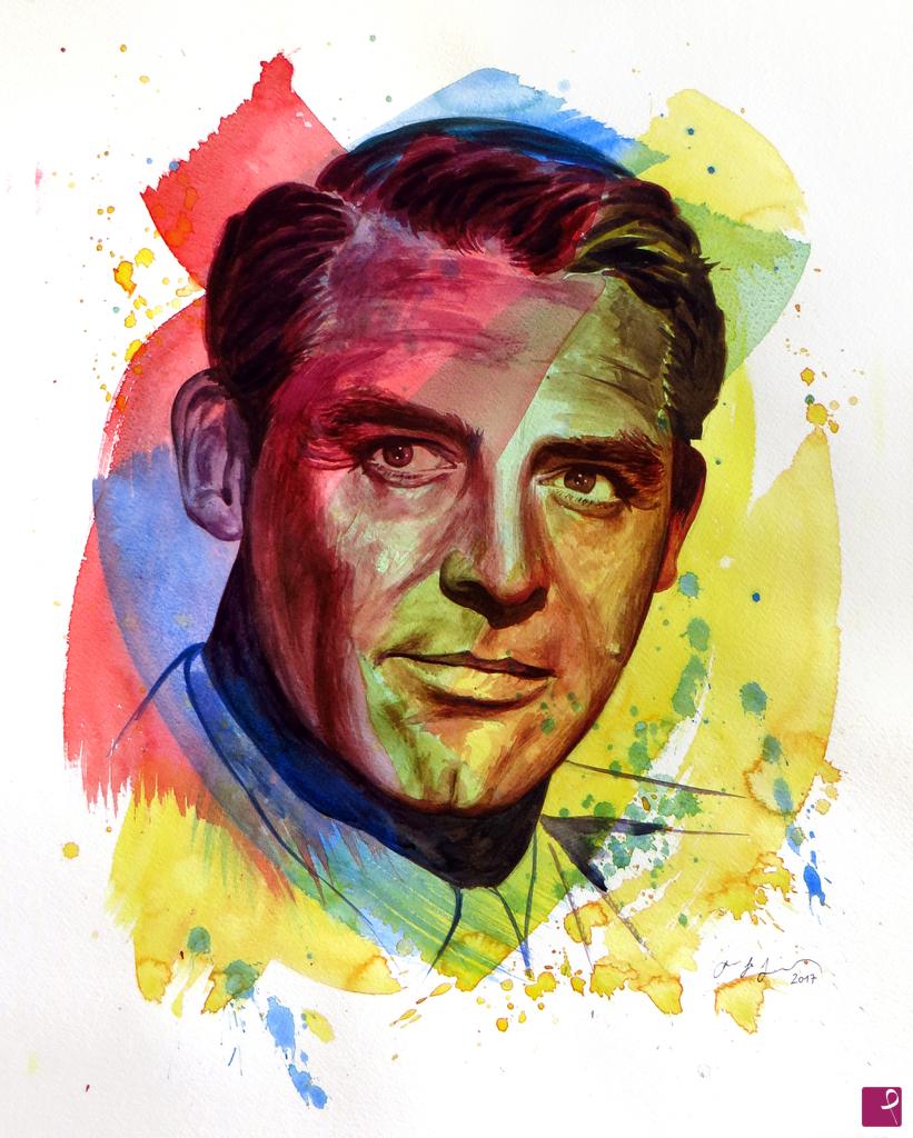 quadri in vendita online - The power of color - Cary Grant