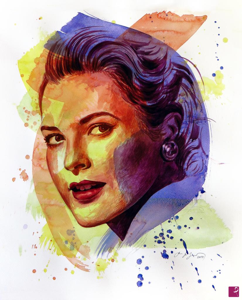 quadri in vendita online - The power of color - Grace Kelly