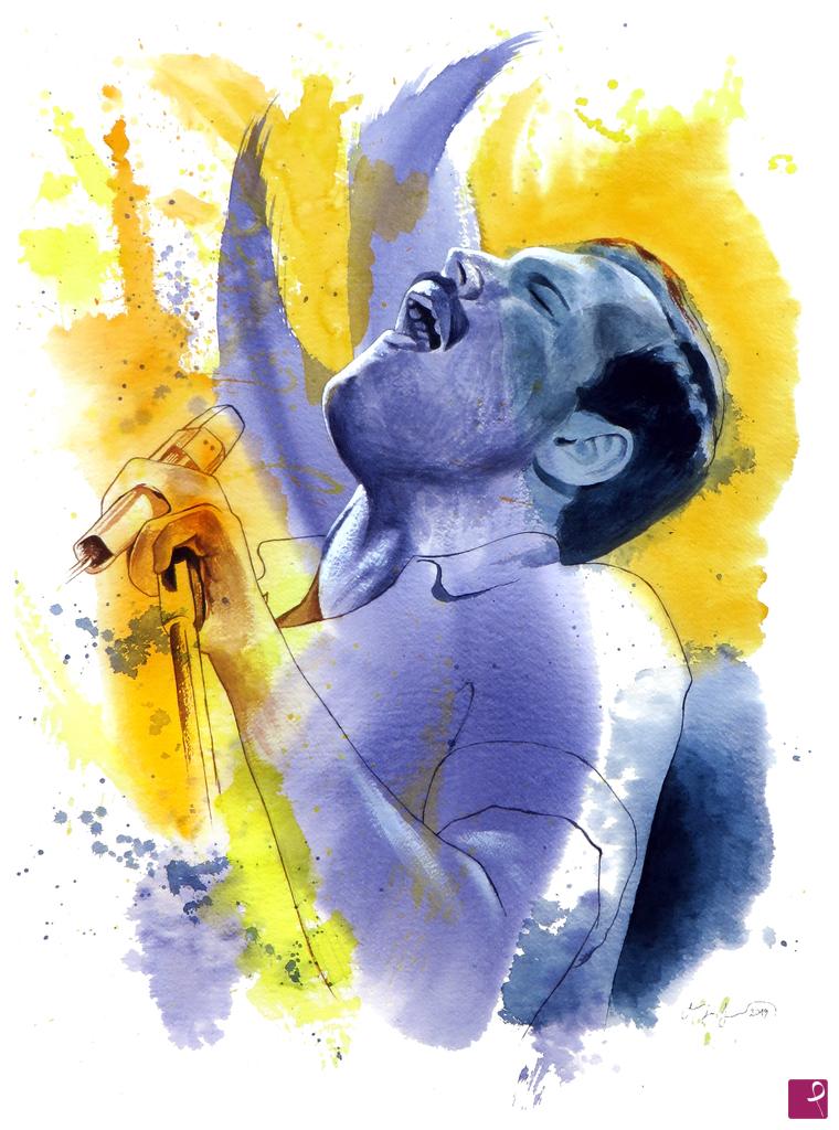 quadri in vendita online - The power of color - Legends never die