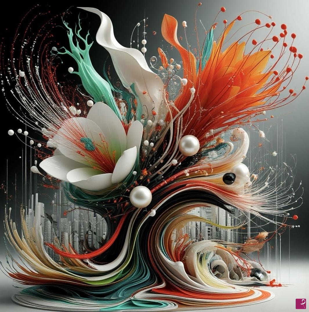 quadri in vendita online - The Power of Flowers