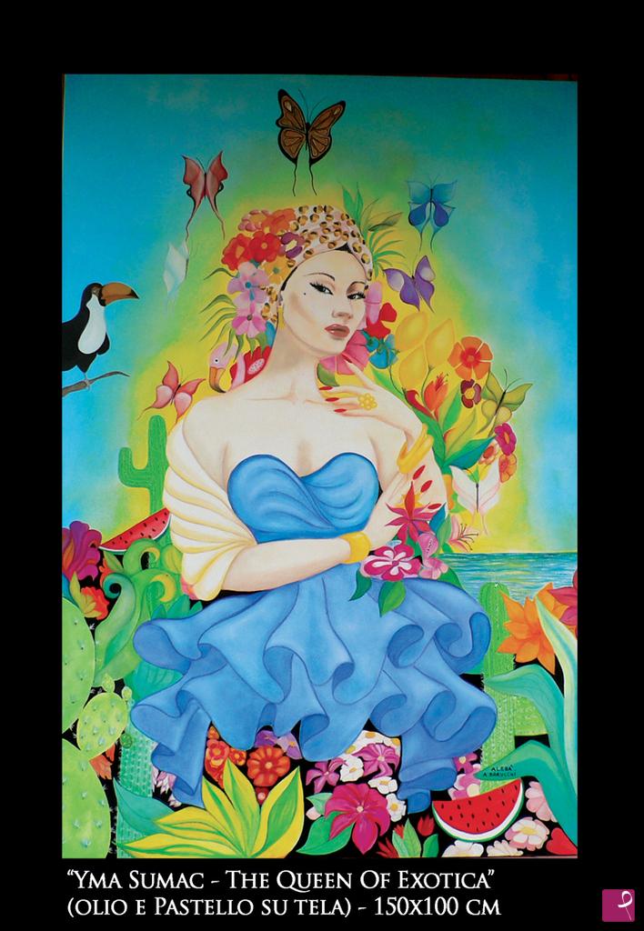 quadri in vendita online - The Queen of Exotica - Yma Sumac