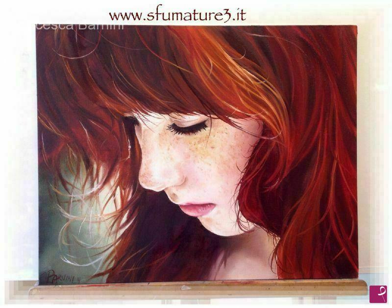 quadri in vendita online - The Red -La Rossa