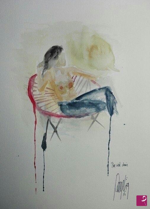 quadri in vendita online - THE RED CHAIR