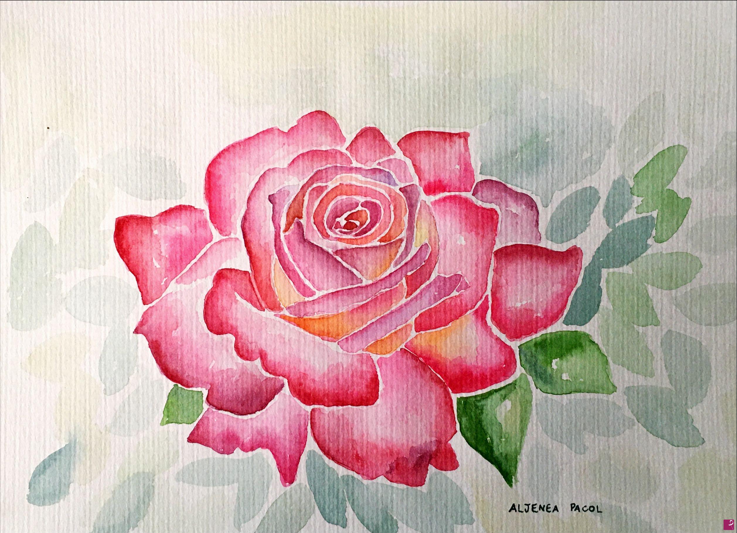 quadri in vendita online - The rose