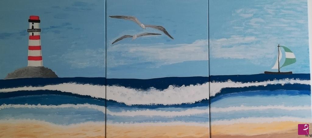 quadri in vendita online - The Sea