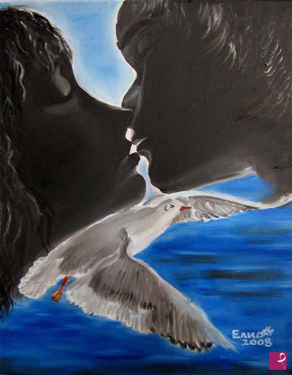 quadri in vendita online - The sea mew