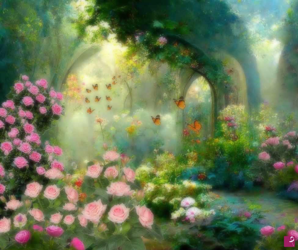 quadri in vendita online - the secret garden