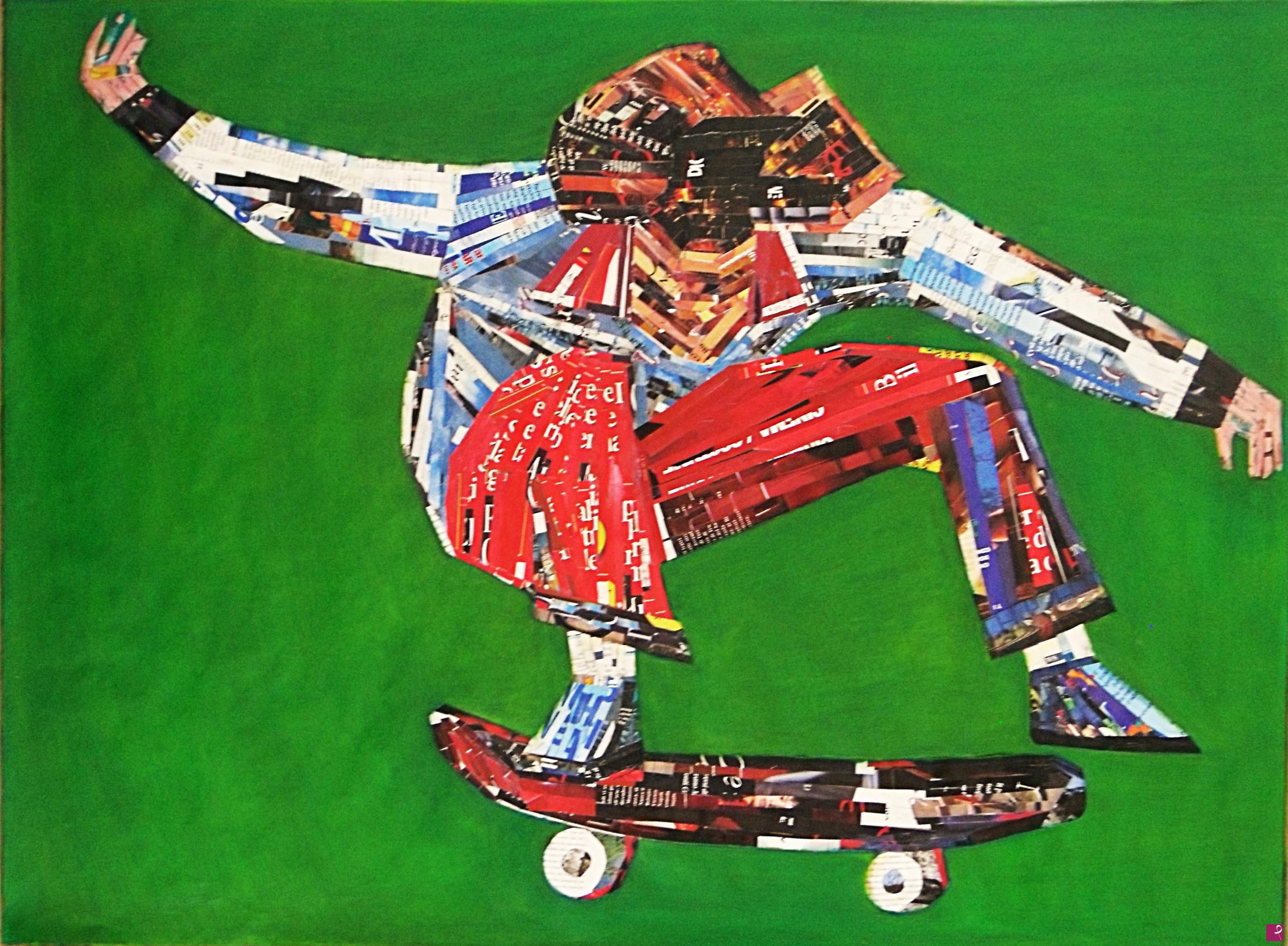 quadri in vendita online - The Skater