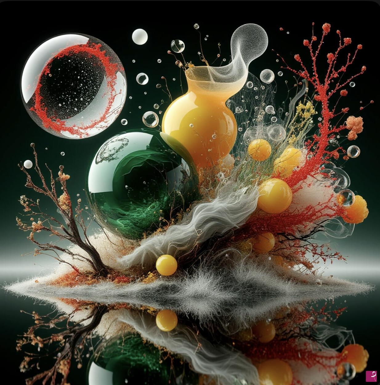 quadri in vendita online - The smooth surface of the water
