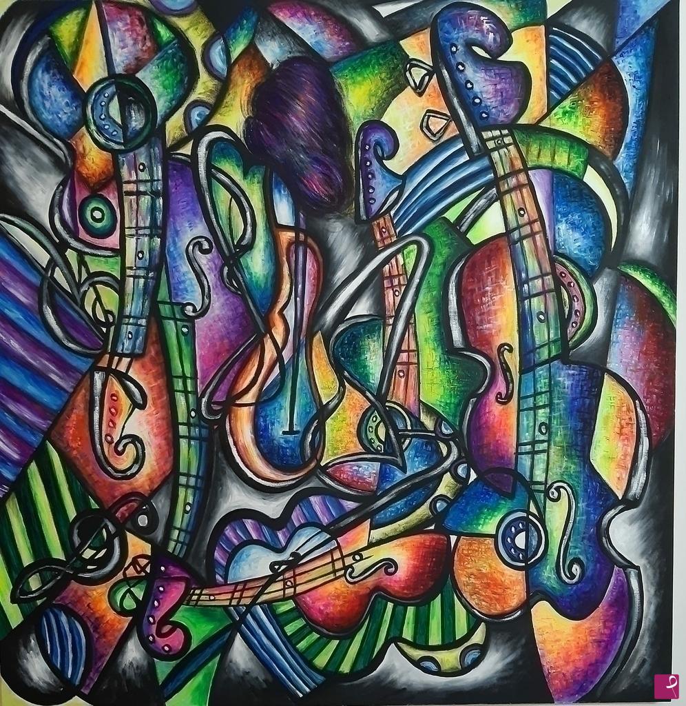 quadri in vendita online - The sound of colours