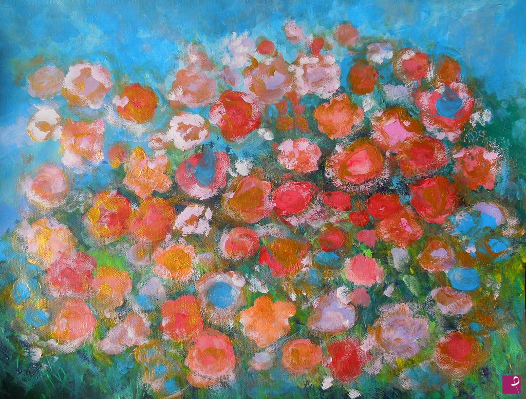 quadri in vendita online - The splendour of summer flowers - 428