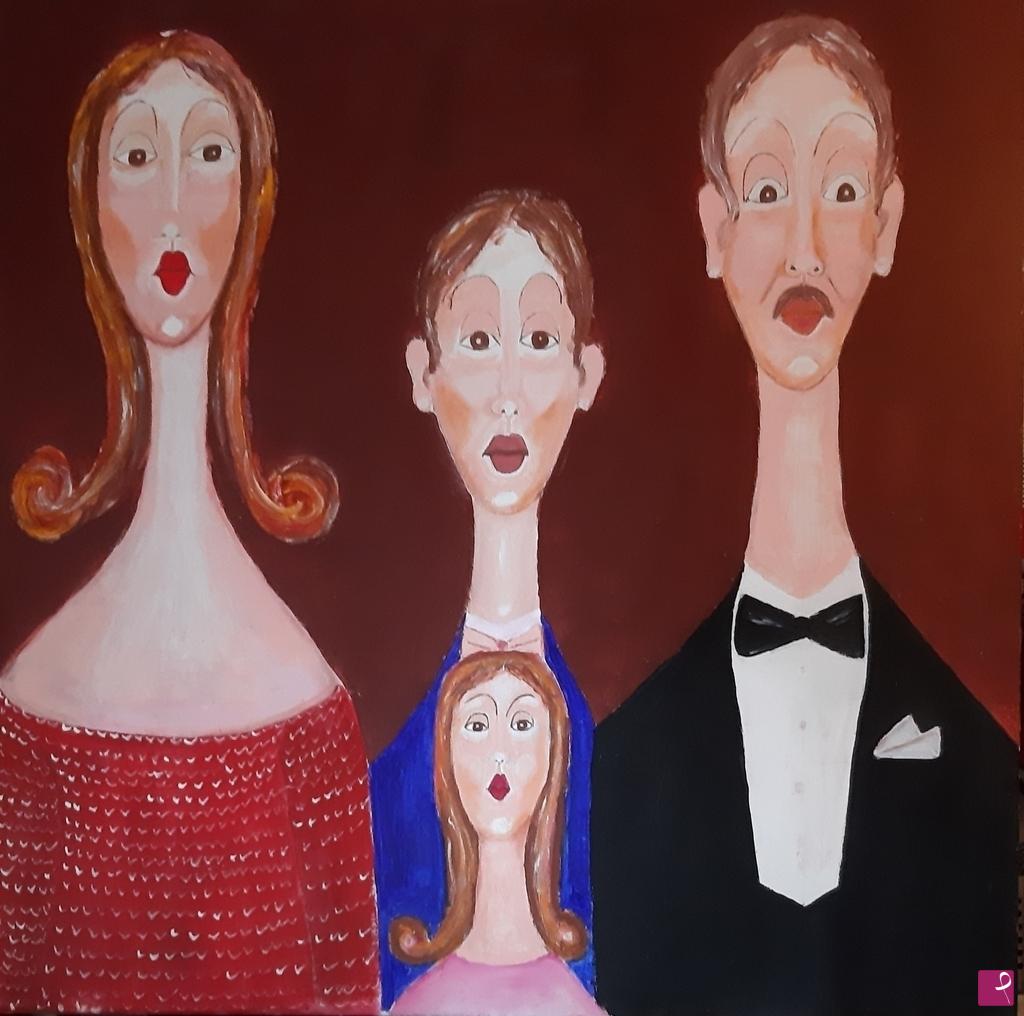 quadri in vendita online - The Svampita Family 