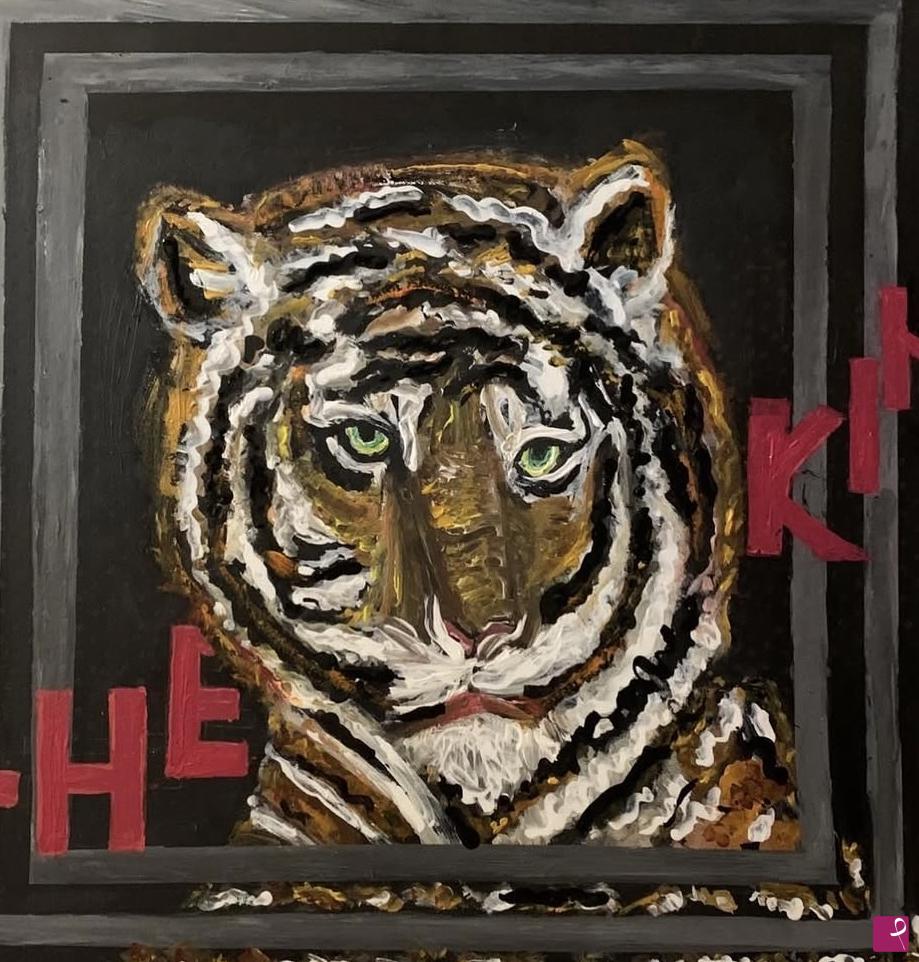 quadri in vendita online - The tiger