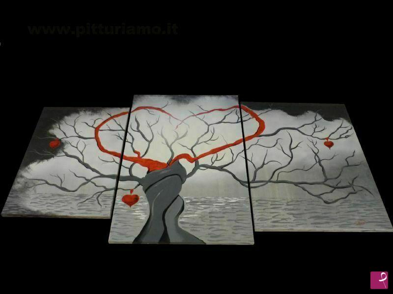 quadri in vendita online - The Tree of Hearts