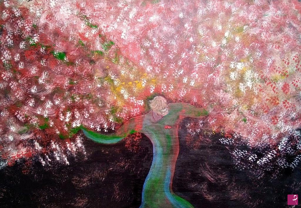 quadri in vendita online - The tree of love
