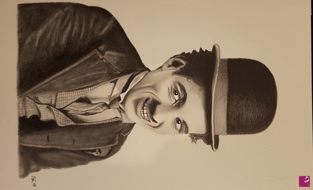quadri in vendita online - The Trump (Charlie Chaplin)