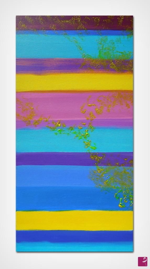 quadri in vendita online - The view from afar 40x80 cm