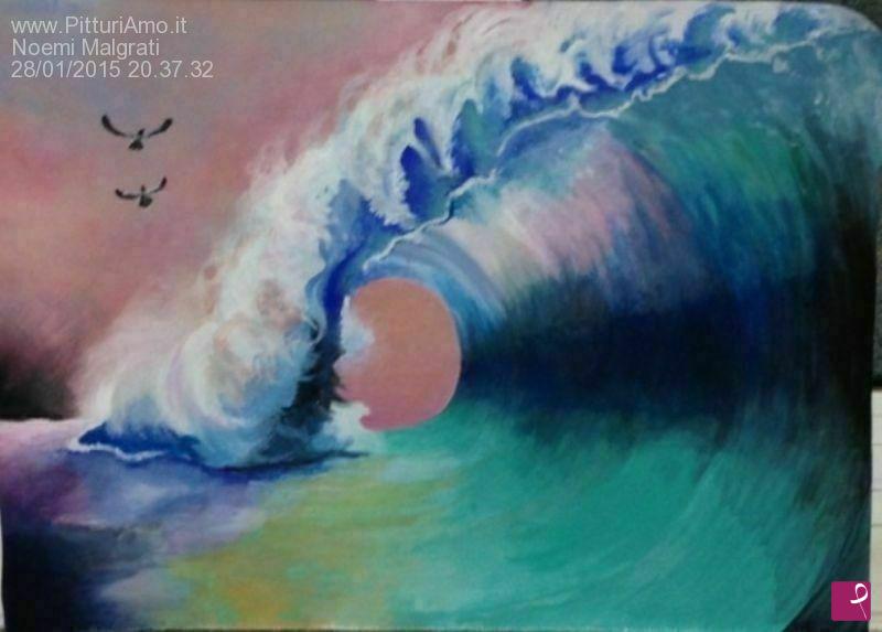 quadri in vendita online - The wave