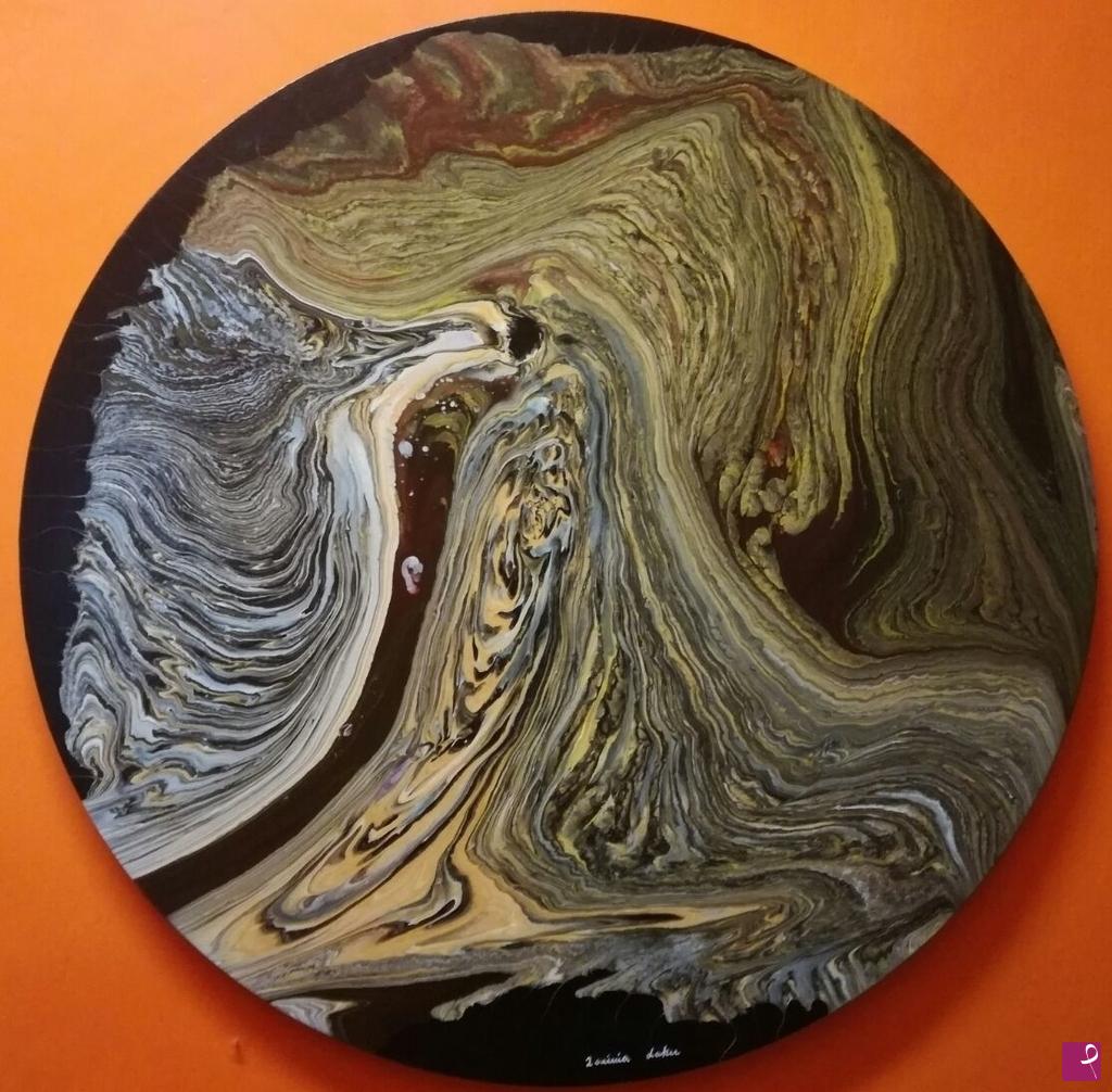 quadri in vendita online - The waves of gold