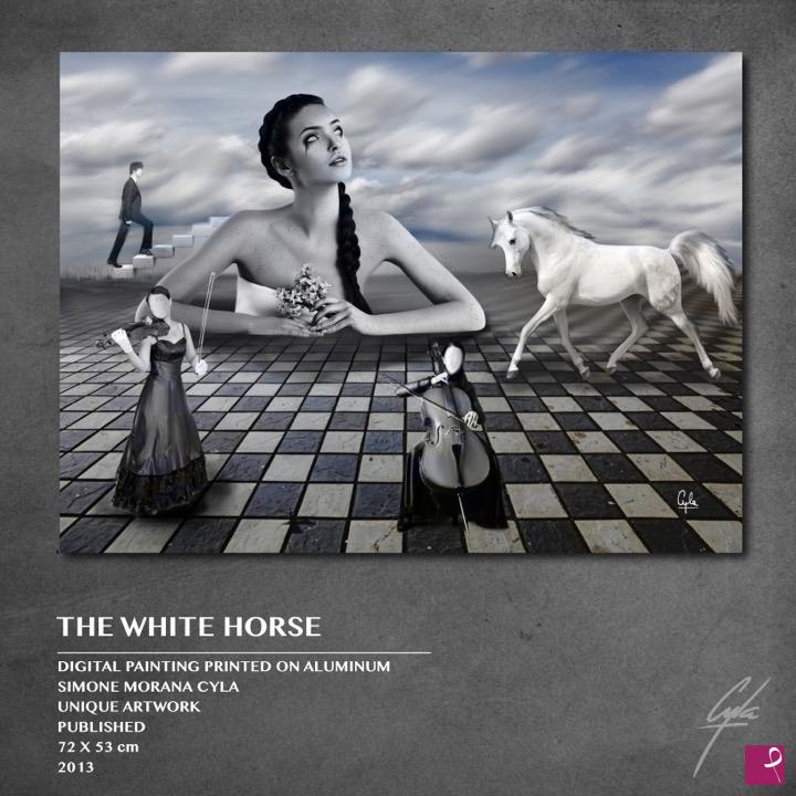 quadri in vendita online - THE WHITE HORSE