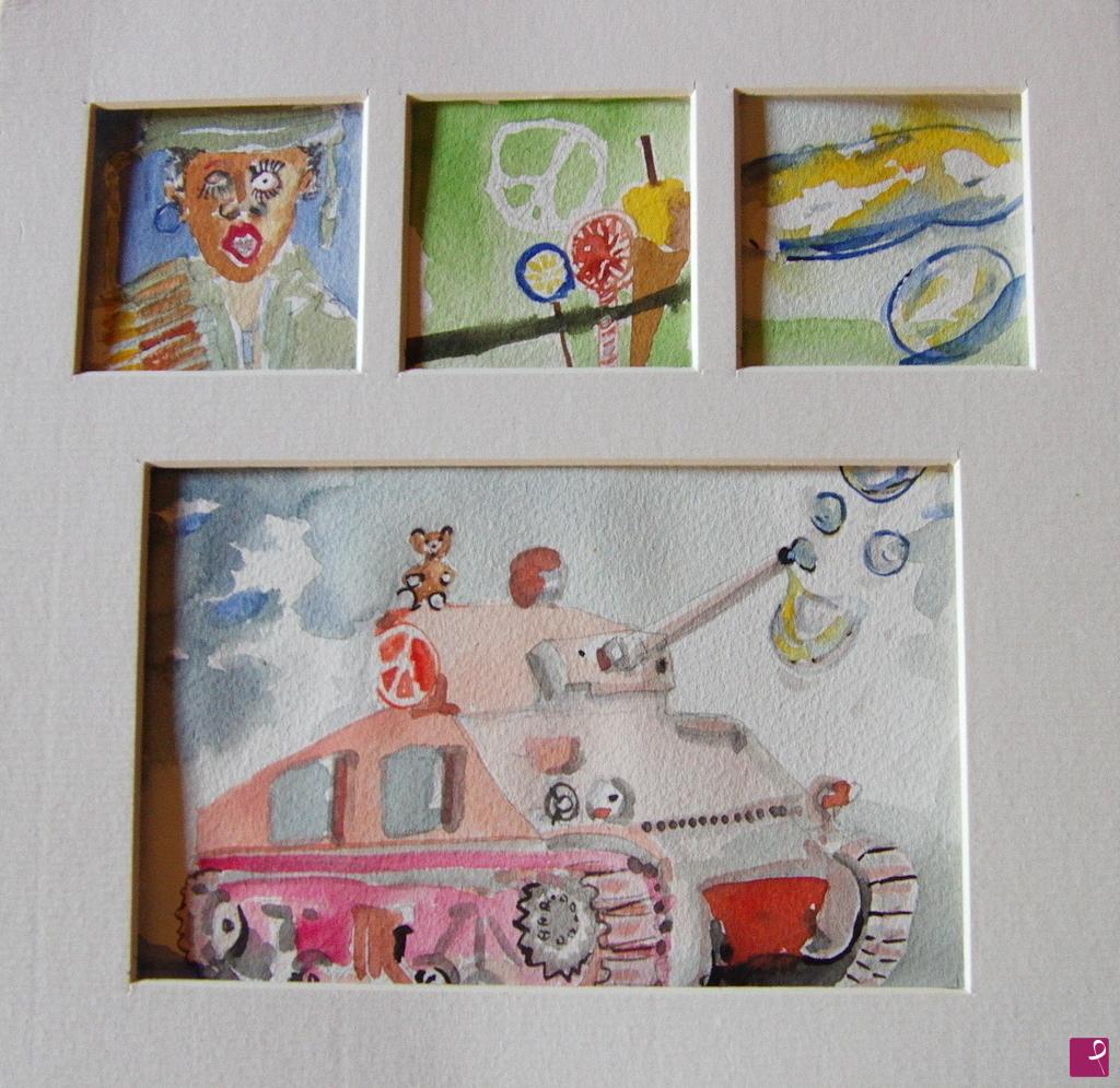 quadri in vendita online - Think Pink